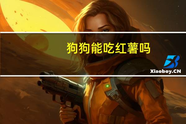 狗狗能吃红薯吗