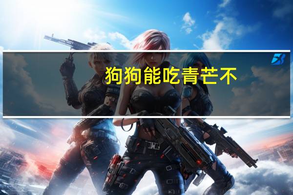 狗狗能吃青芒不
