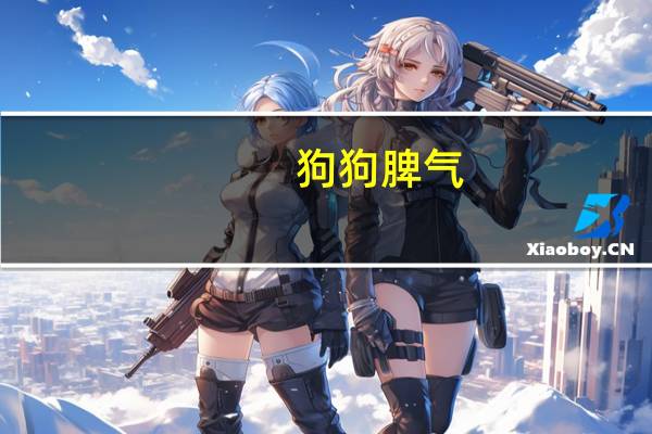 狗狗脾气