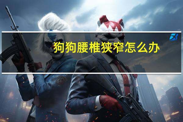狗狗腰椎狭窄怎么办
