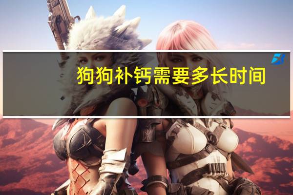 狗狗补钙需要多长时间