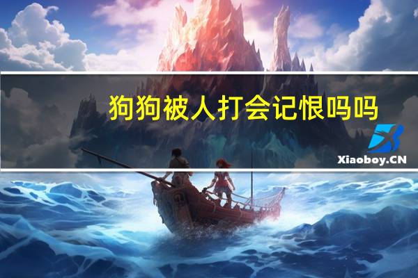 狗狗被人打会记恨吗吗