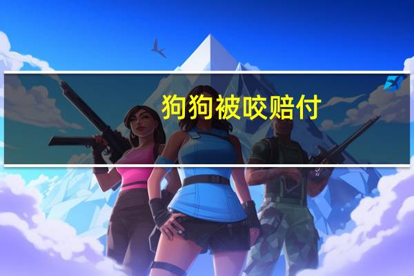 狗狗被咬赔付