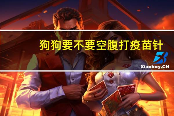狗狗要不要空腹打疫苗针