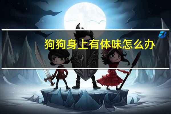狗狗身上有体味怎么办