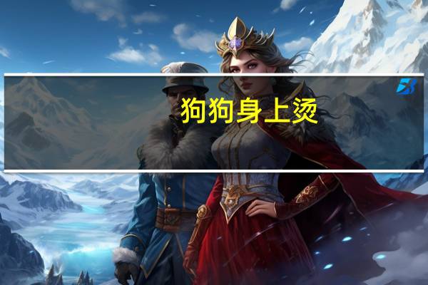 狗狗身上烫