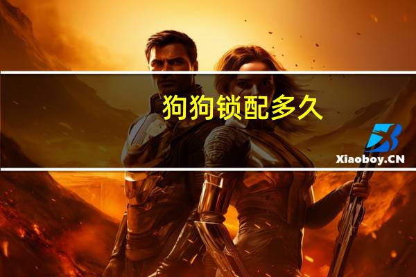 狗狗锁配多久