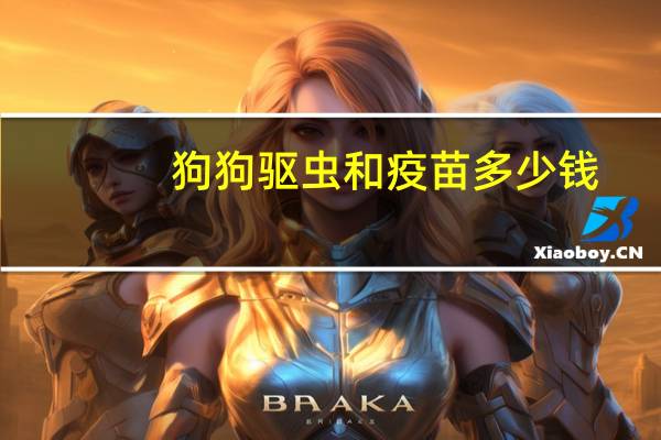 狗狗驱虫和疫苗多少钱