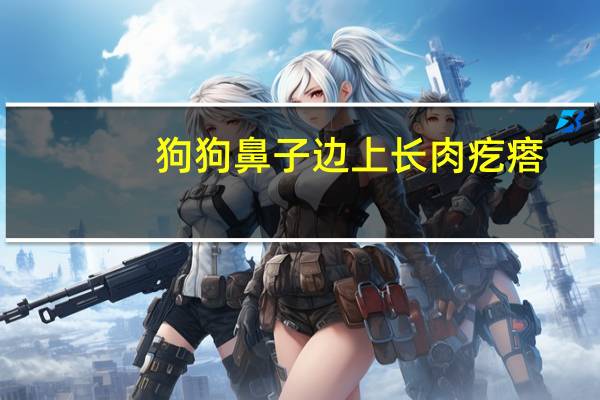 狗狗鼻子边上长肉疙瘩