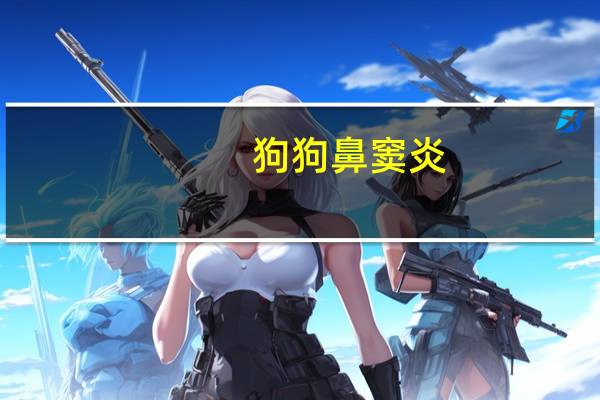 狗狗鼻窦炎