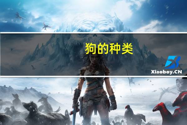 狗的种类