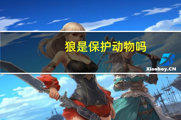 狼是保護動物嗎