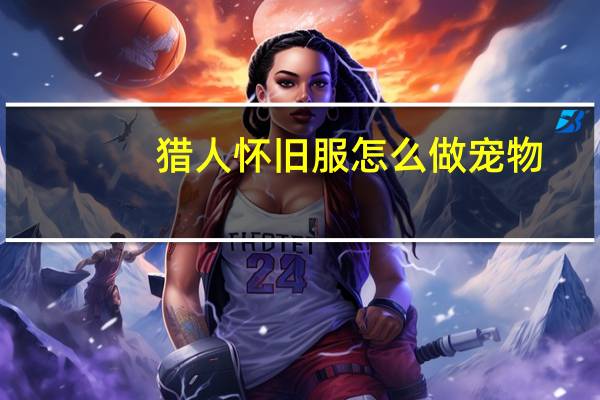 猎人怀旧服怎么做宠物