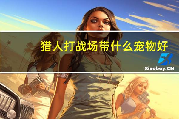 猎人打战场带什么宠物好