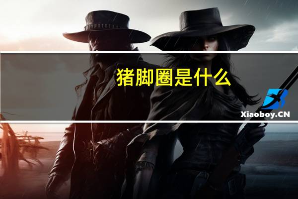 猪脚圈是什么