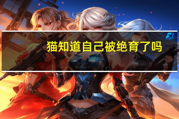 猫知道自己被绝育了吗