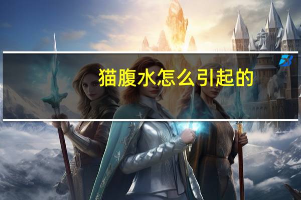猫腹水怎么引起的
