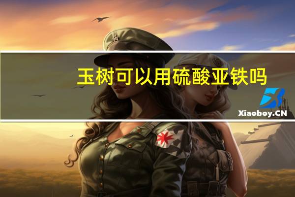 玉树可以用硫酸亚铁吗