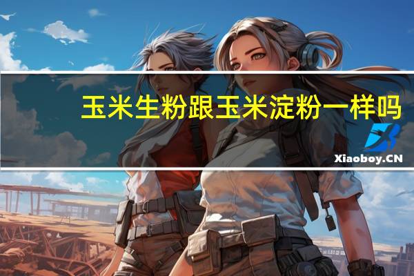 玉米生粉跟玉米淀粉一样吗