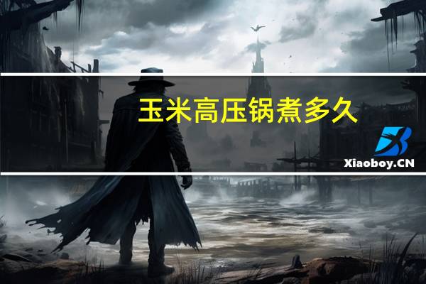 玉米高压锅煮多久