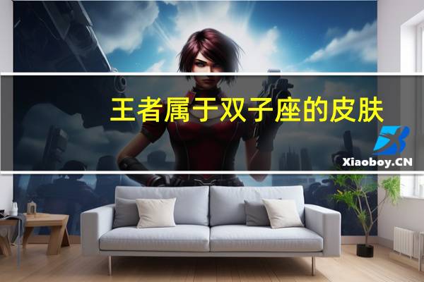 王者属于双子座的皮肤