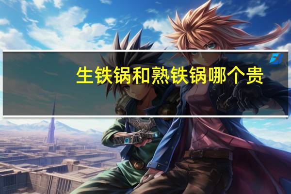 生铁锅和熟铁锅哪个贵