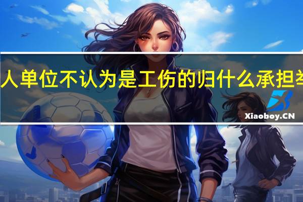 用人单位不认为是工伤的归什么承担举证责任