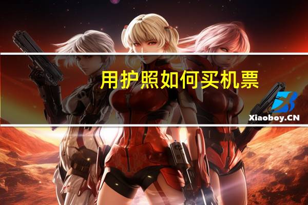 用护照如何买机票