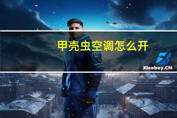 甲壳虫空调怎么开