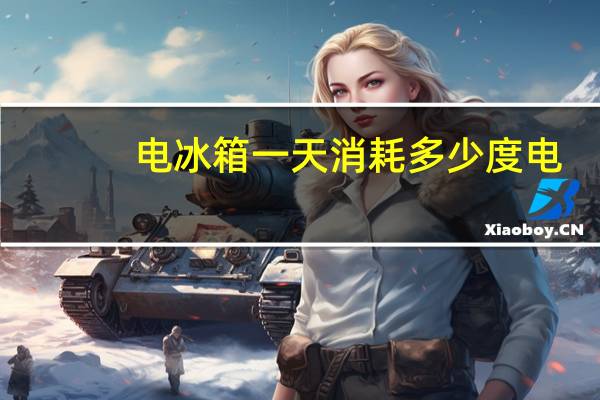 电冰箱一天消耗多少度电