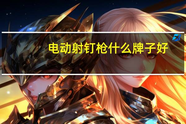 电动射钉枪什么牌子好