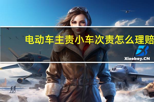 电动车主责小车次责怎么理赔