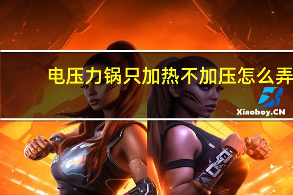 电压力锅只加热不加压怎么弄