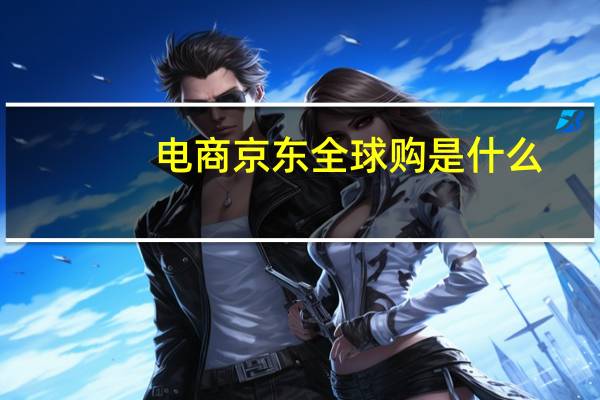 电商京东全球购是什么