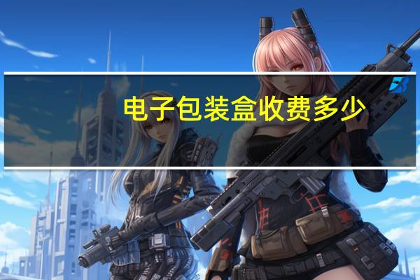 电子包装盒收费多少