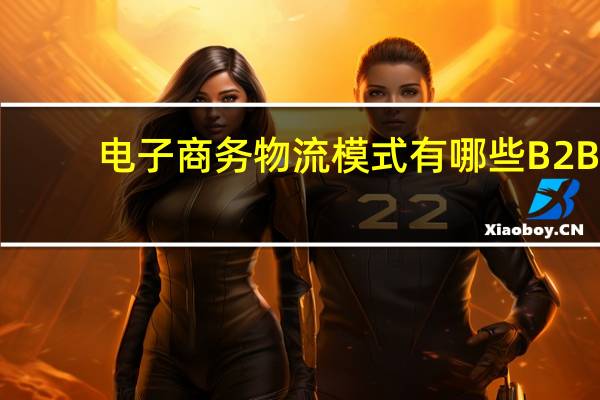 电子商务物流模式有哪些B2B