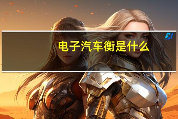 电子汽车衡是什么