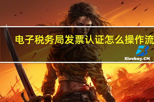 电子税务局发票认证怎么操作流程