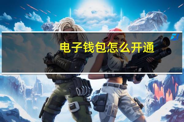 电子钱包怎么开通