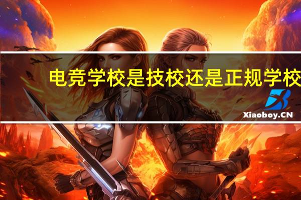电竞学校是技校还是正规学校