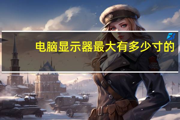 电脑显示器最大有多少寸的