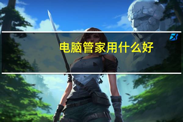电脑管家用什么好