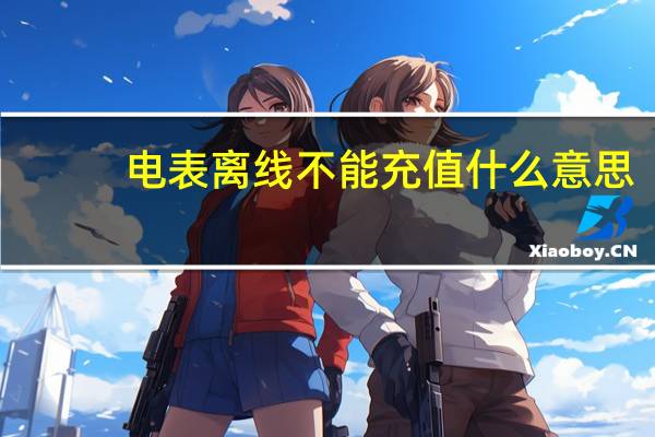 电表离线不能充值什么意思
