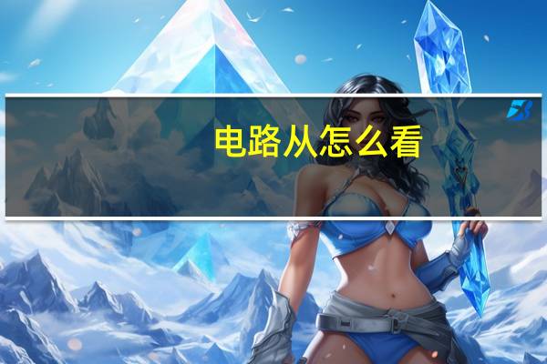 电路从怎么看
