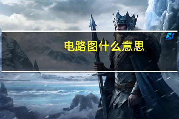 电路图什么意思