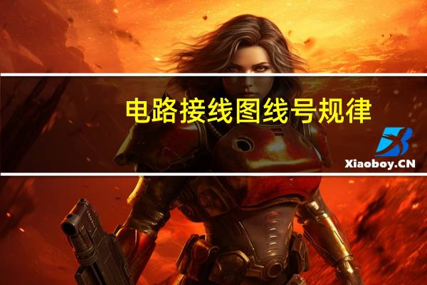 电路接线图线号规律