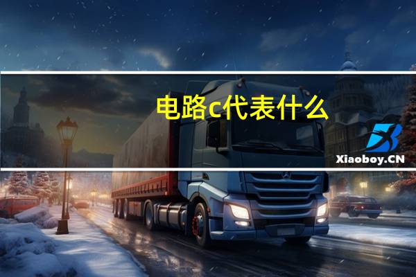 电路c代表什么