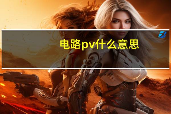 电路pv什么意思