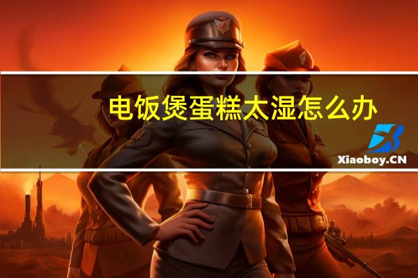 电饭煲蛋糕太湿怎么办