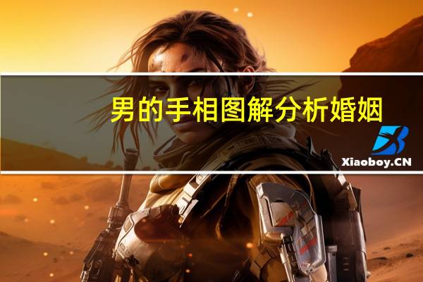 男的手相图解分析婚姻